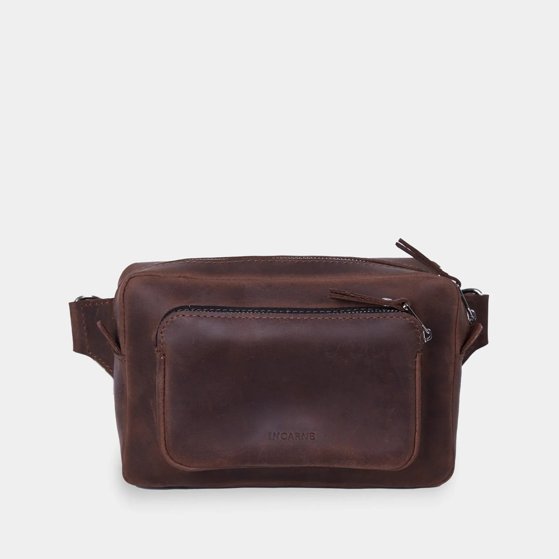Couple Leather Bum Bag - INCARNEĀ® Global