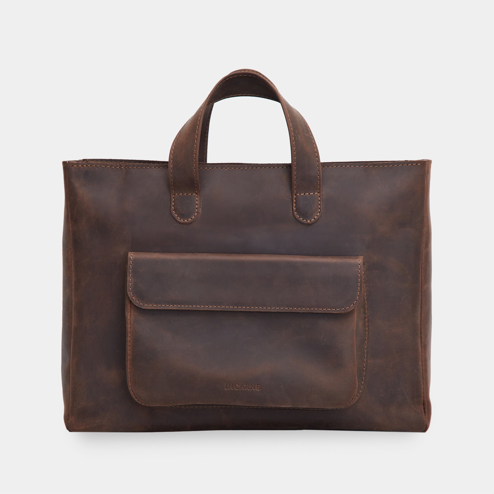 Geanta convertibila din piele pentru laptop Voyager