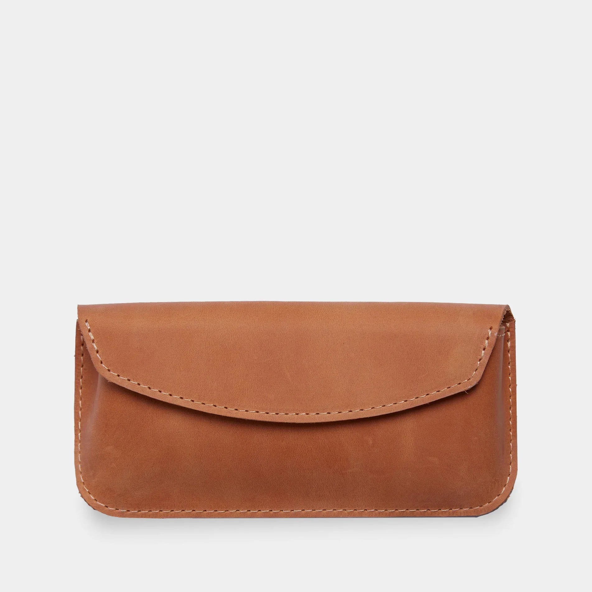 Ellet vintage leather eyeglass case - INCARNE® Global