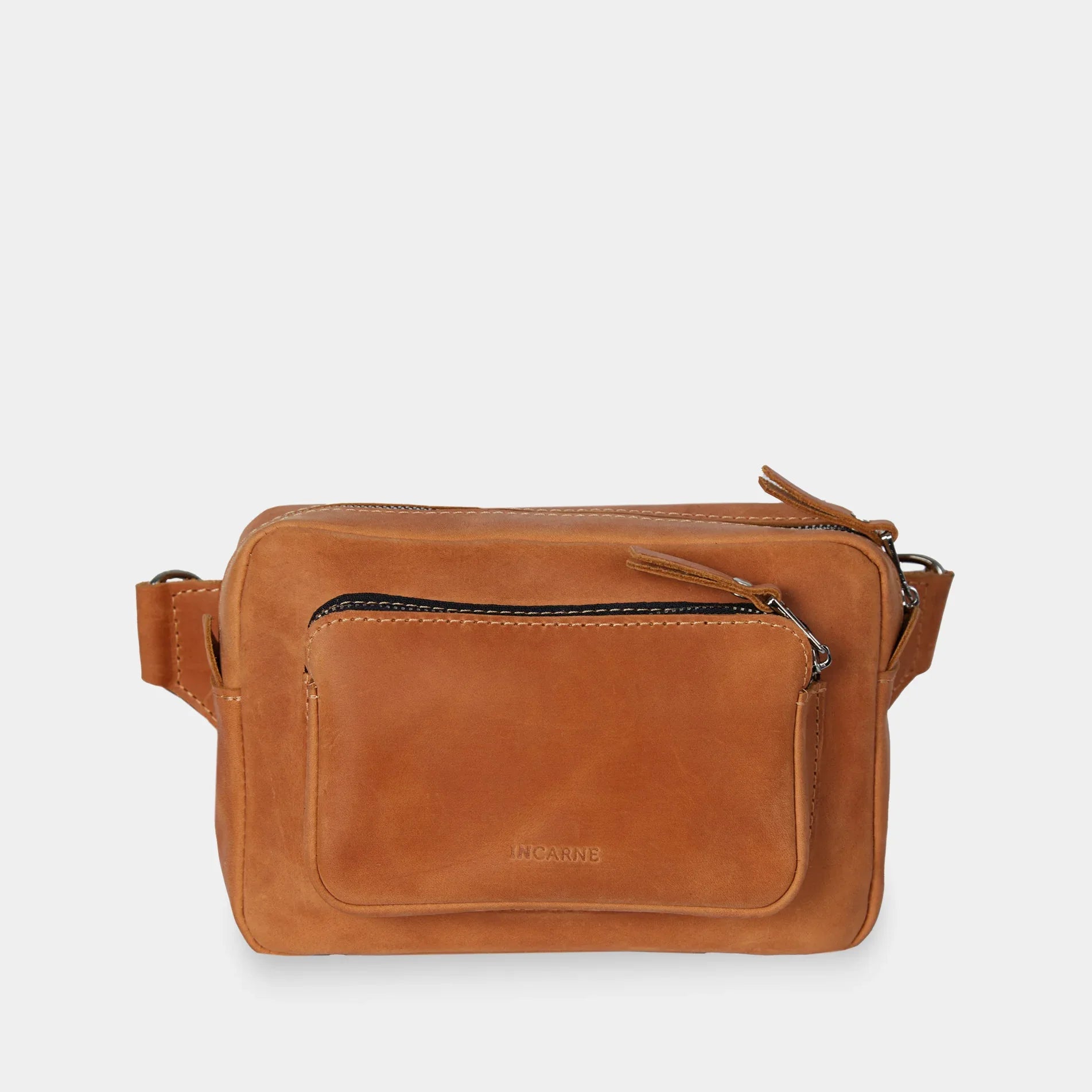 Couple Leather Bum Bag - INCARNEĀ® Global
