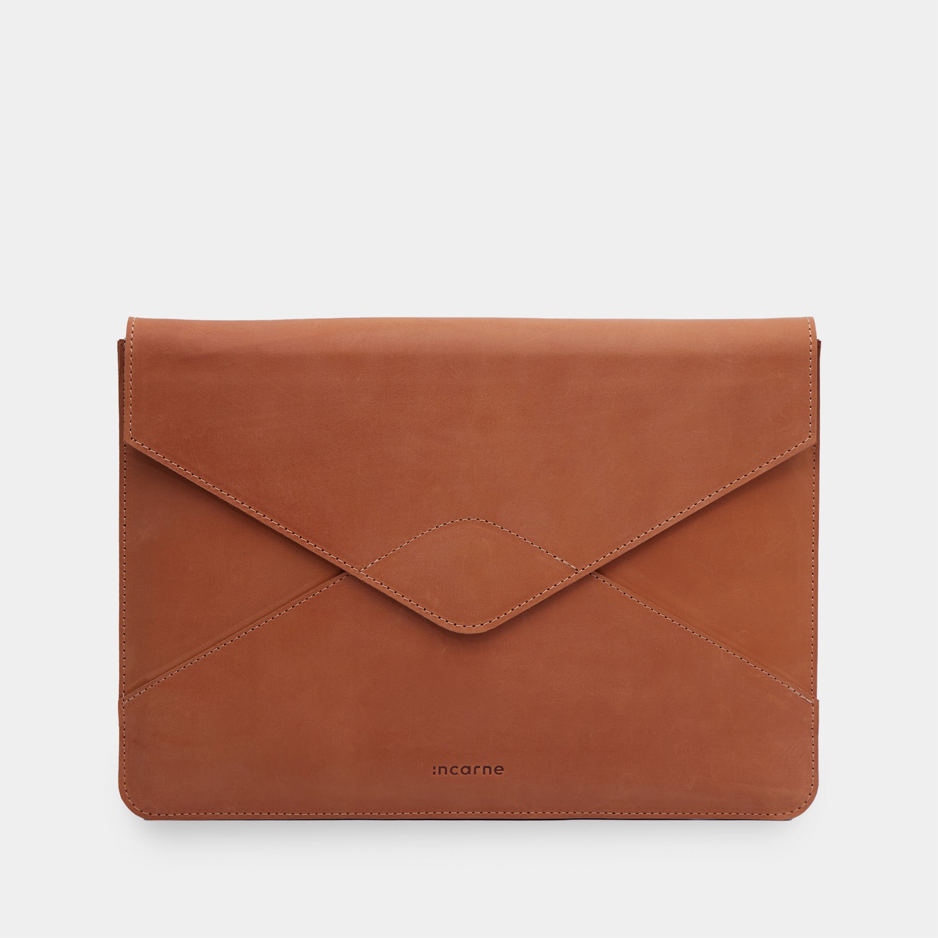 Husă pentru laptop Message, Cognac (vintage)