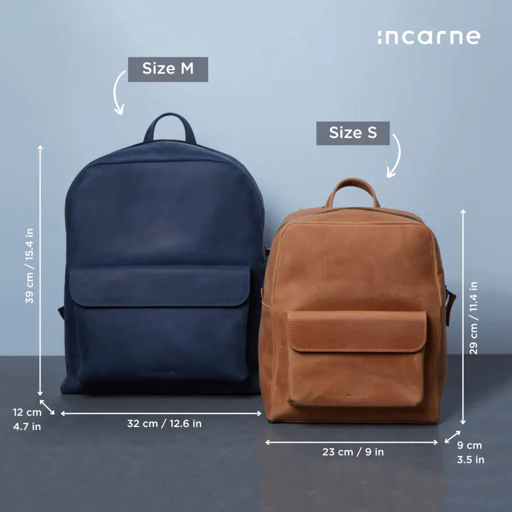Leather backpack Factor - INCARNE® Global