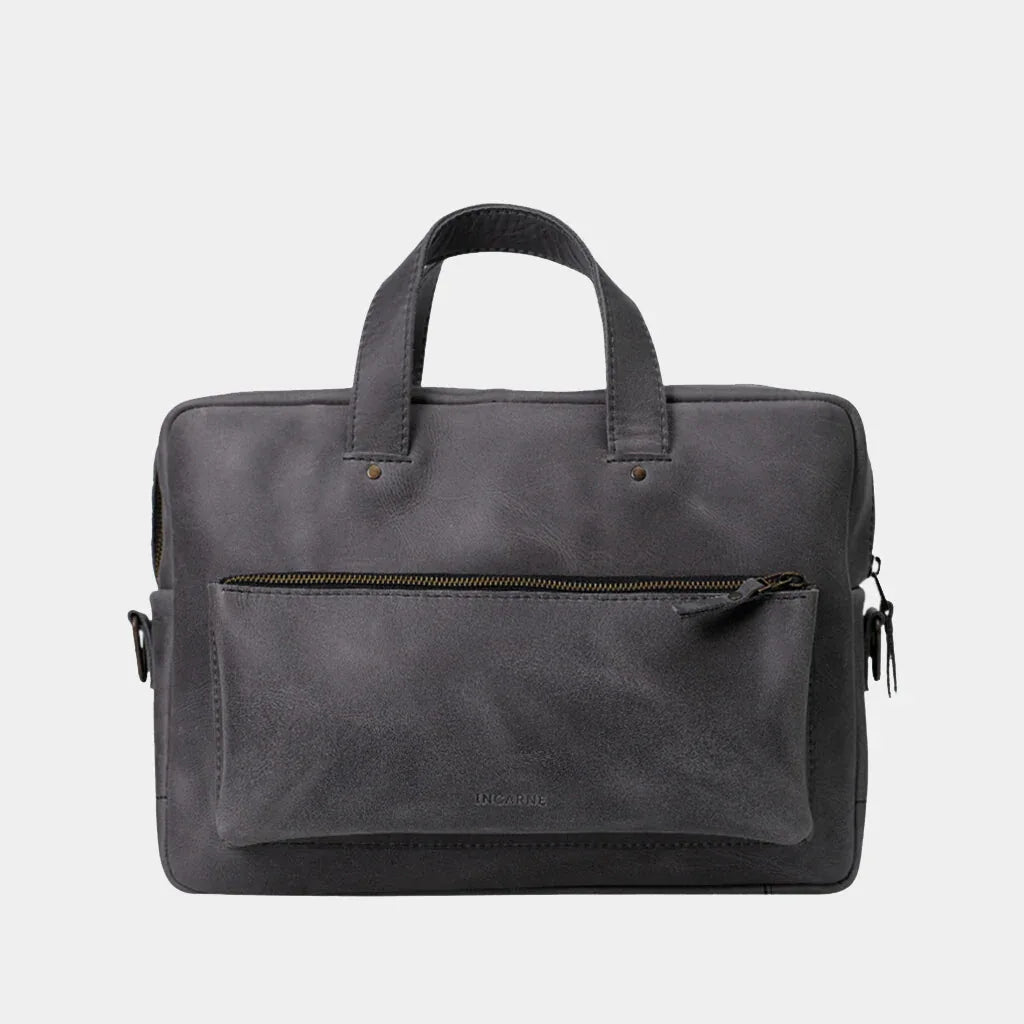 Biz Leather Laptop Bag - INCARNE® Global