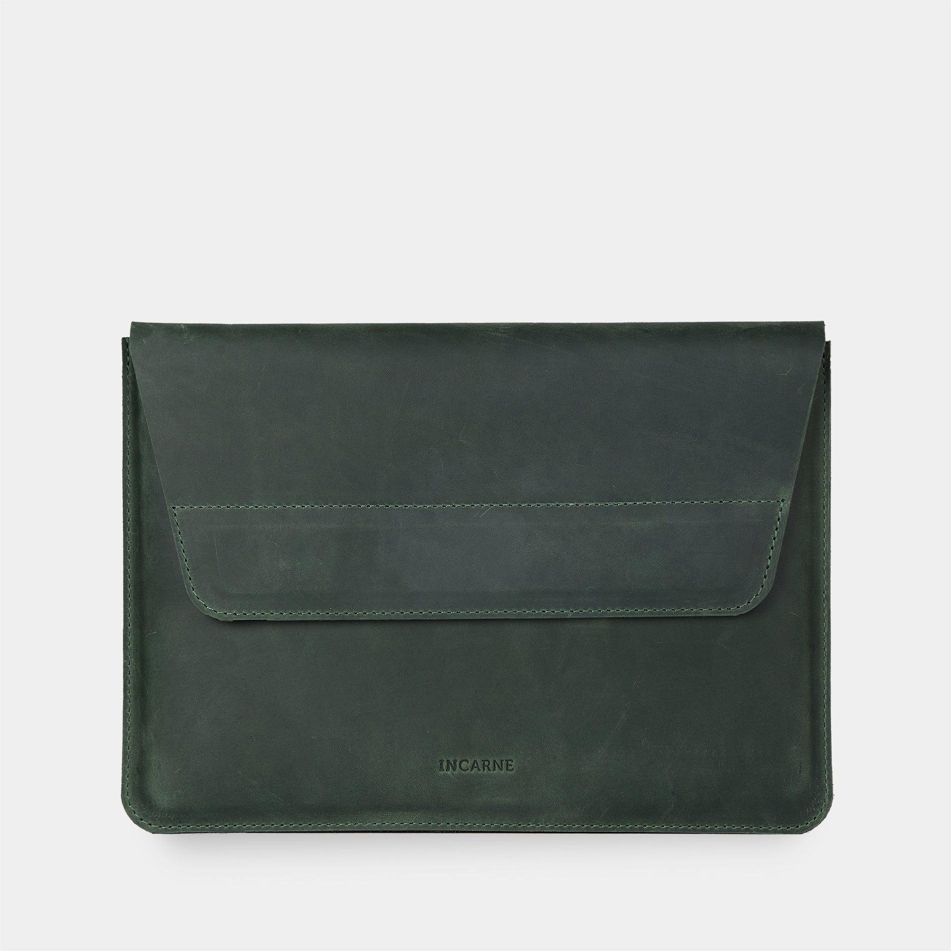 Line Laptop Sleeve, Green (vintage) - INCARNE® Global