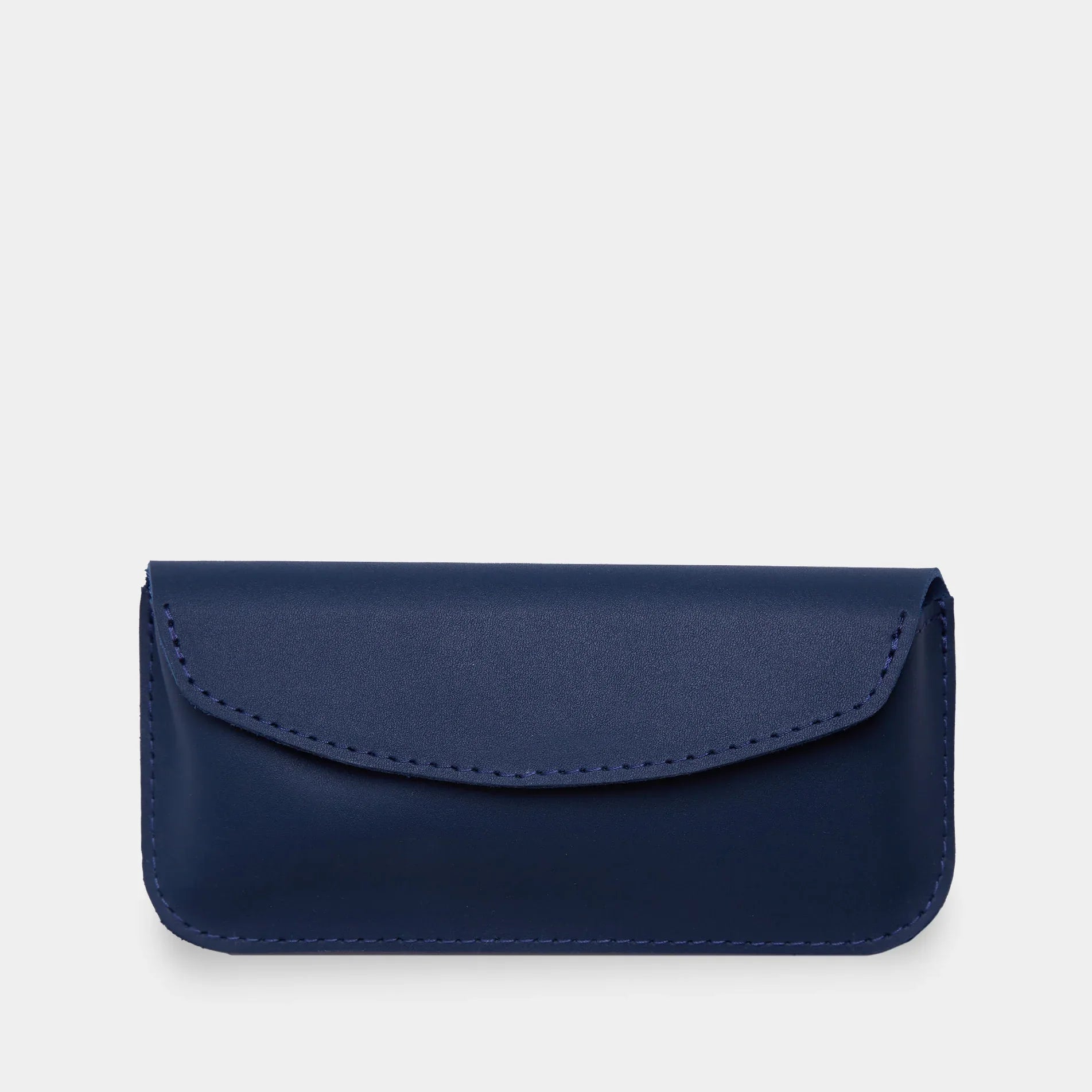 Ellet classic leather eyeglass case - INCARNE® Global