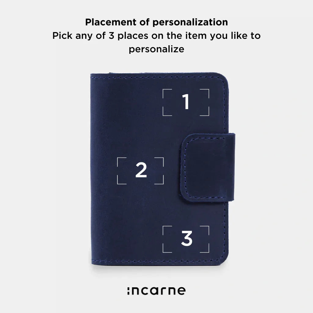 Smart Journey Vintage Leather Passport Cover for Travel with AirTag and Cards Holders - INCARNE® Global