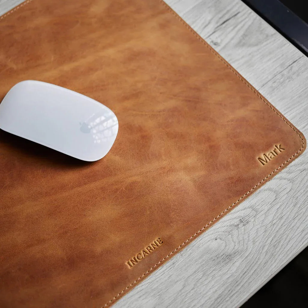 Word Leather Mousepad - INCARNE® Global