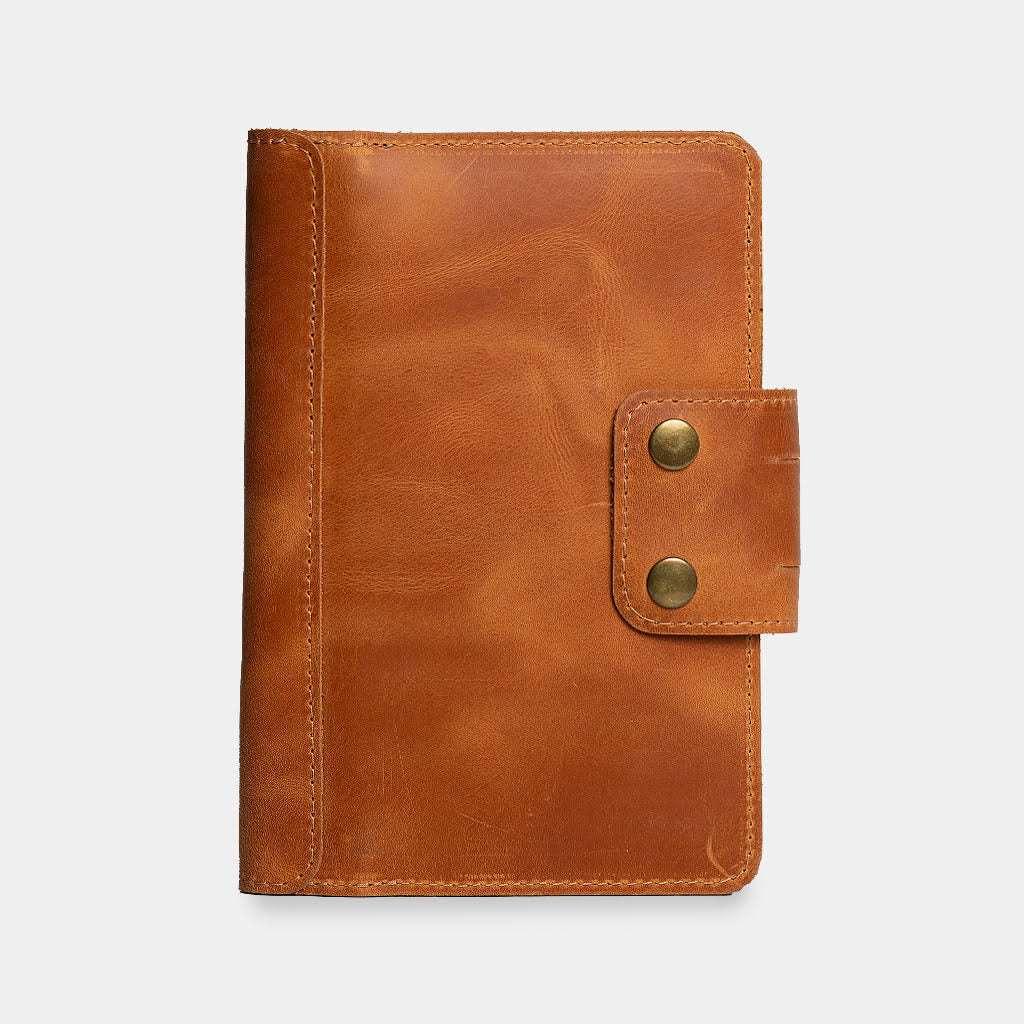Leather portfolio-organizer for a notebook - INCARNE® Global