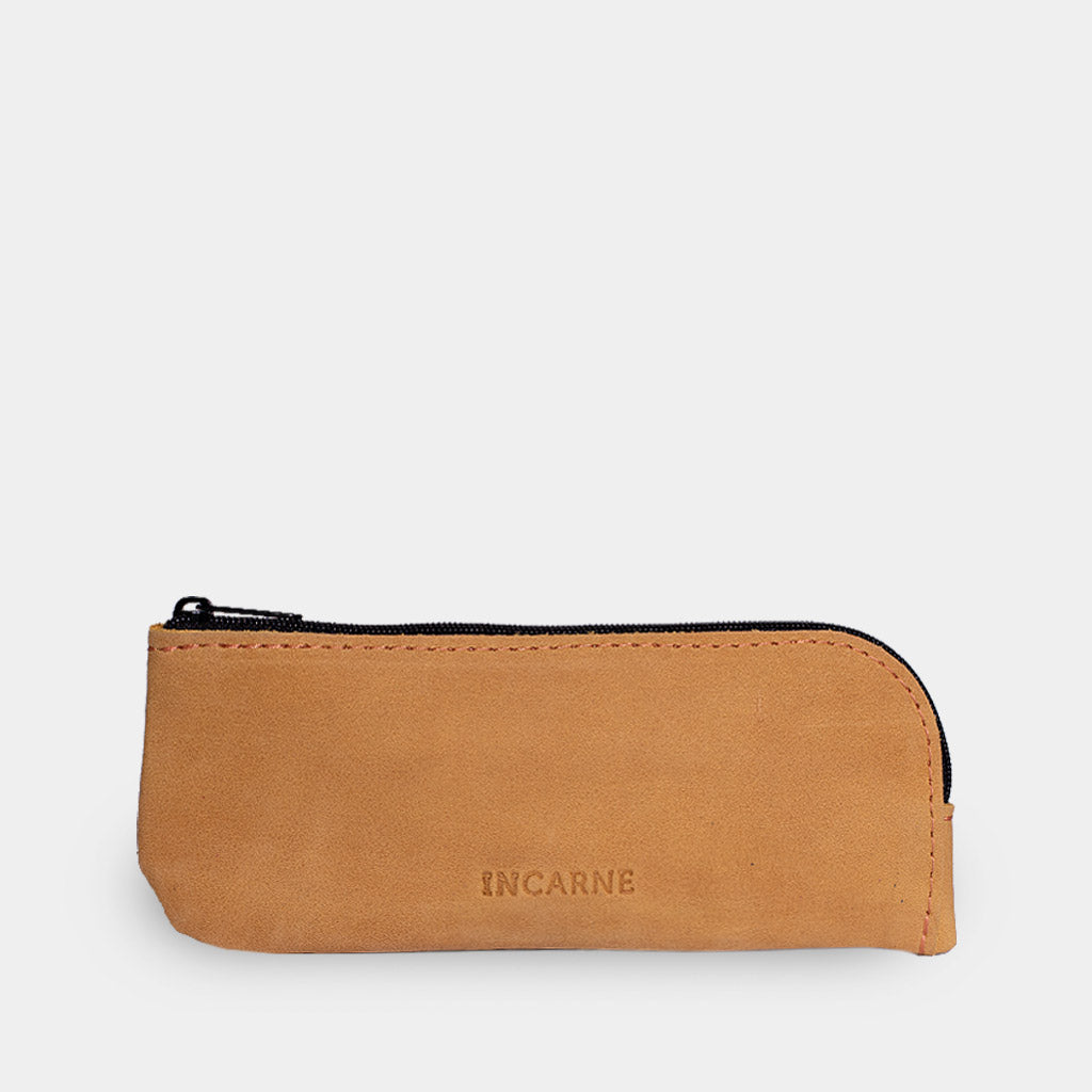 Etui skórzane na okulary Leaf