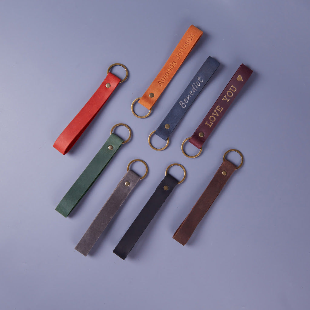 Breloc minimalist din piele