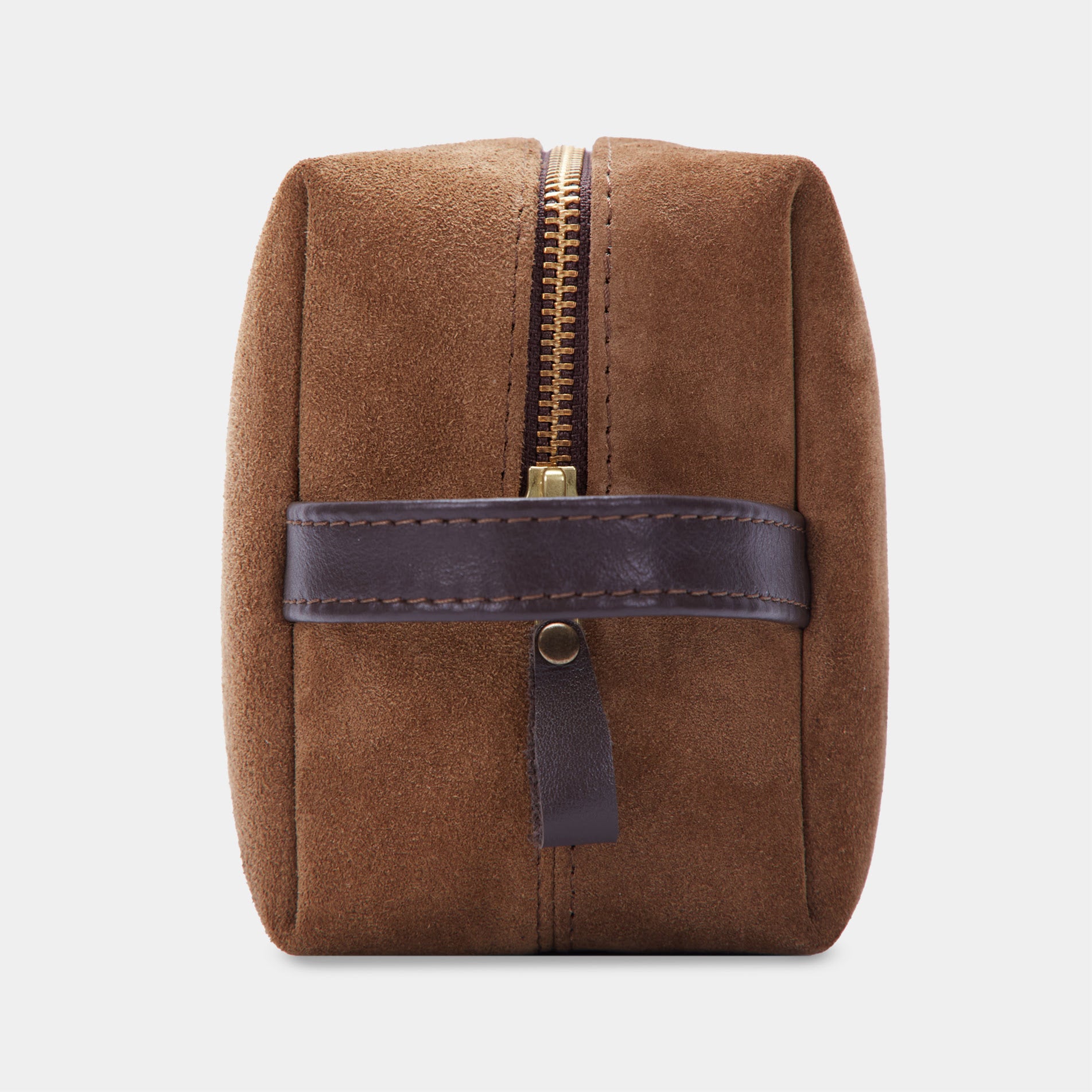 Mirage Large Cosmetic Bag, Rust (velour)