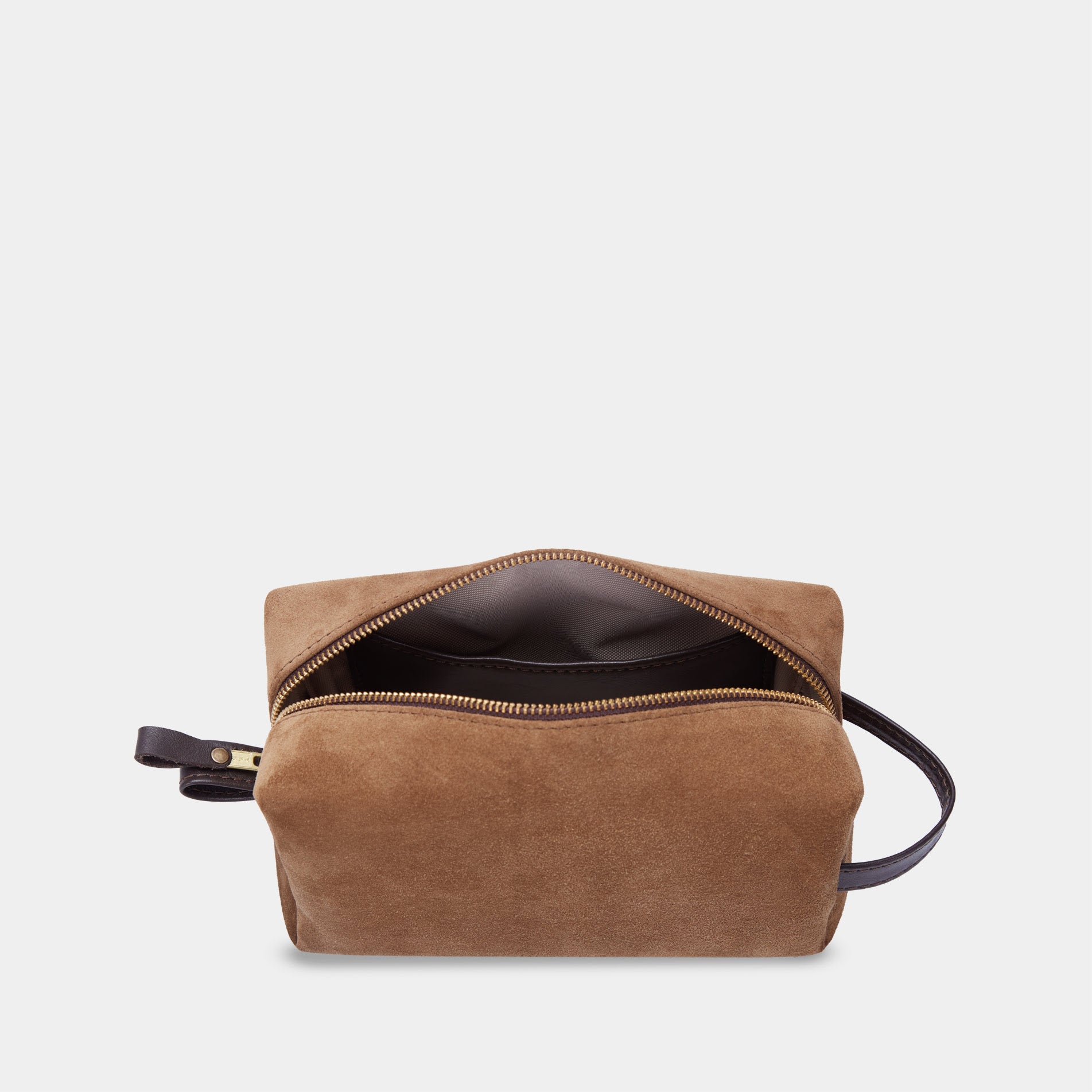 Mirage Large Cosmetic Bag, Rust (velour)