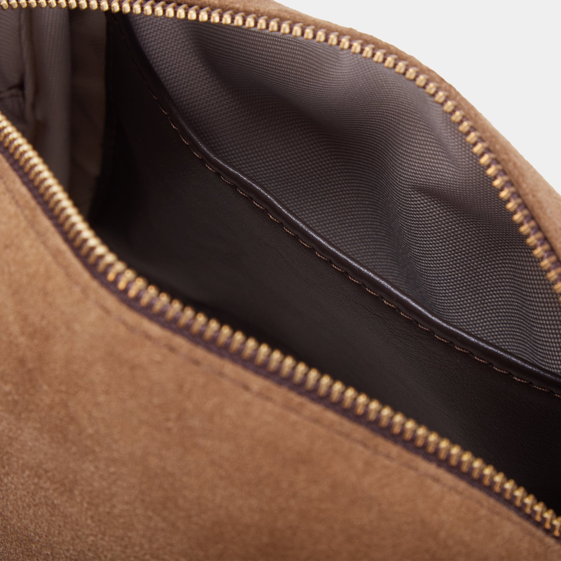 Mirage Large Cosmetic Bag, Rust (velour)
