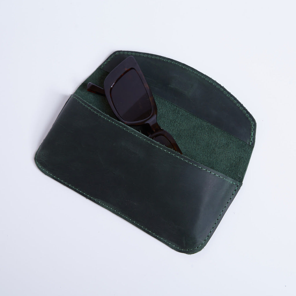 Toc vintage pentru ochelari din piele Ellet