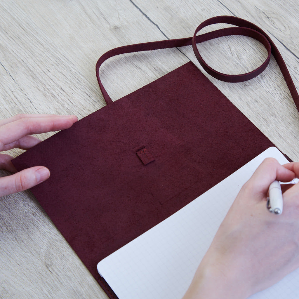 Copertă de notebook cu accent