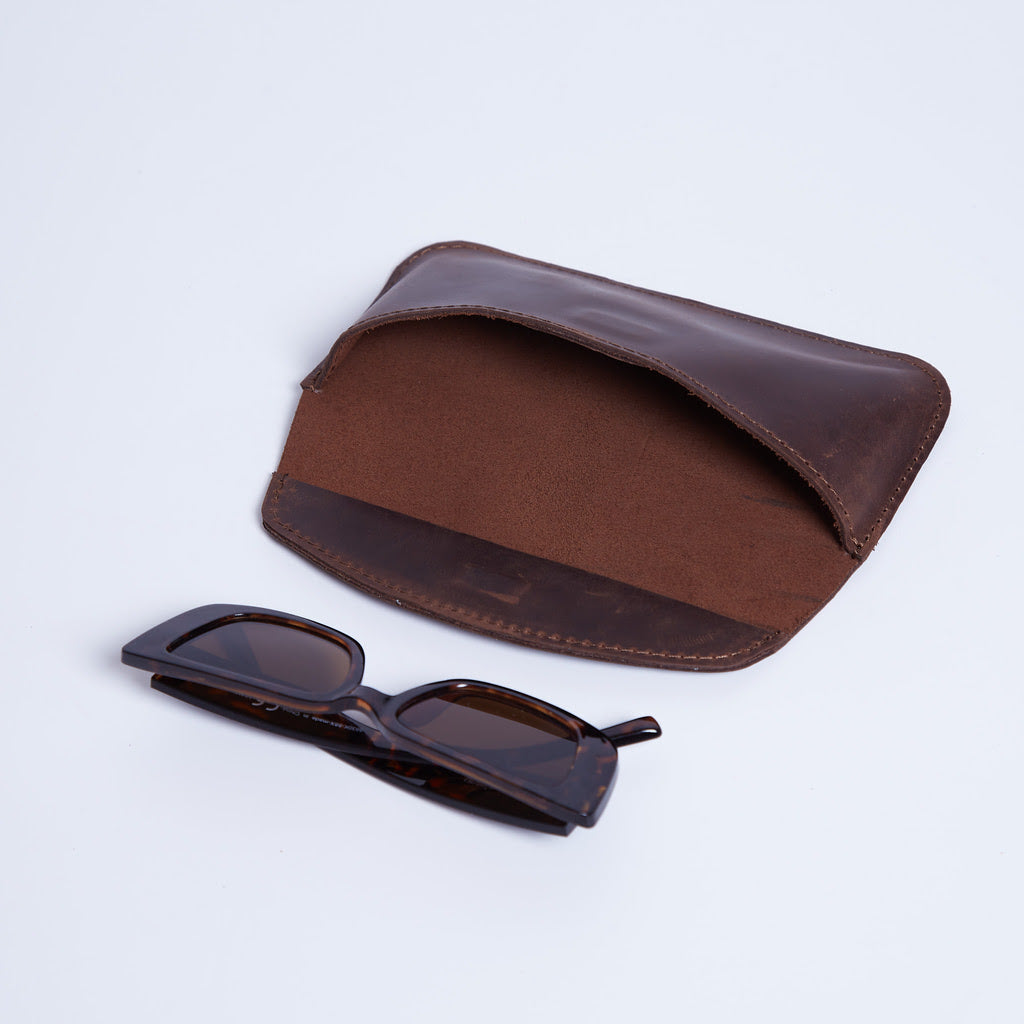Toc vintage pentru ochelari din piele Ellet