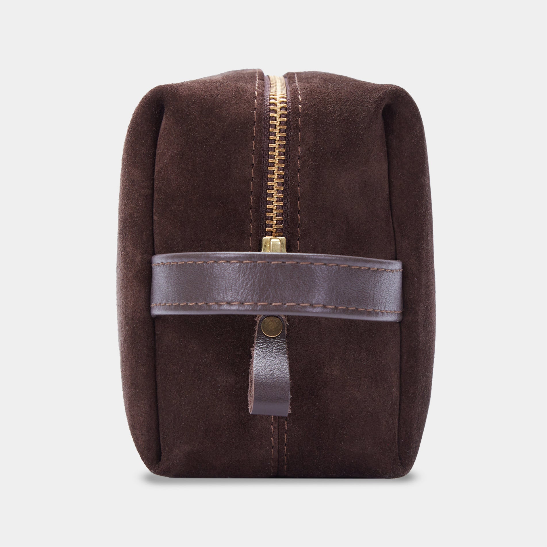 Mirage Large Cosmetic Bag, Brown (velour)