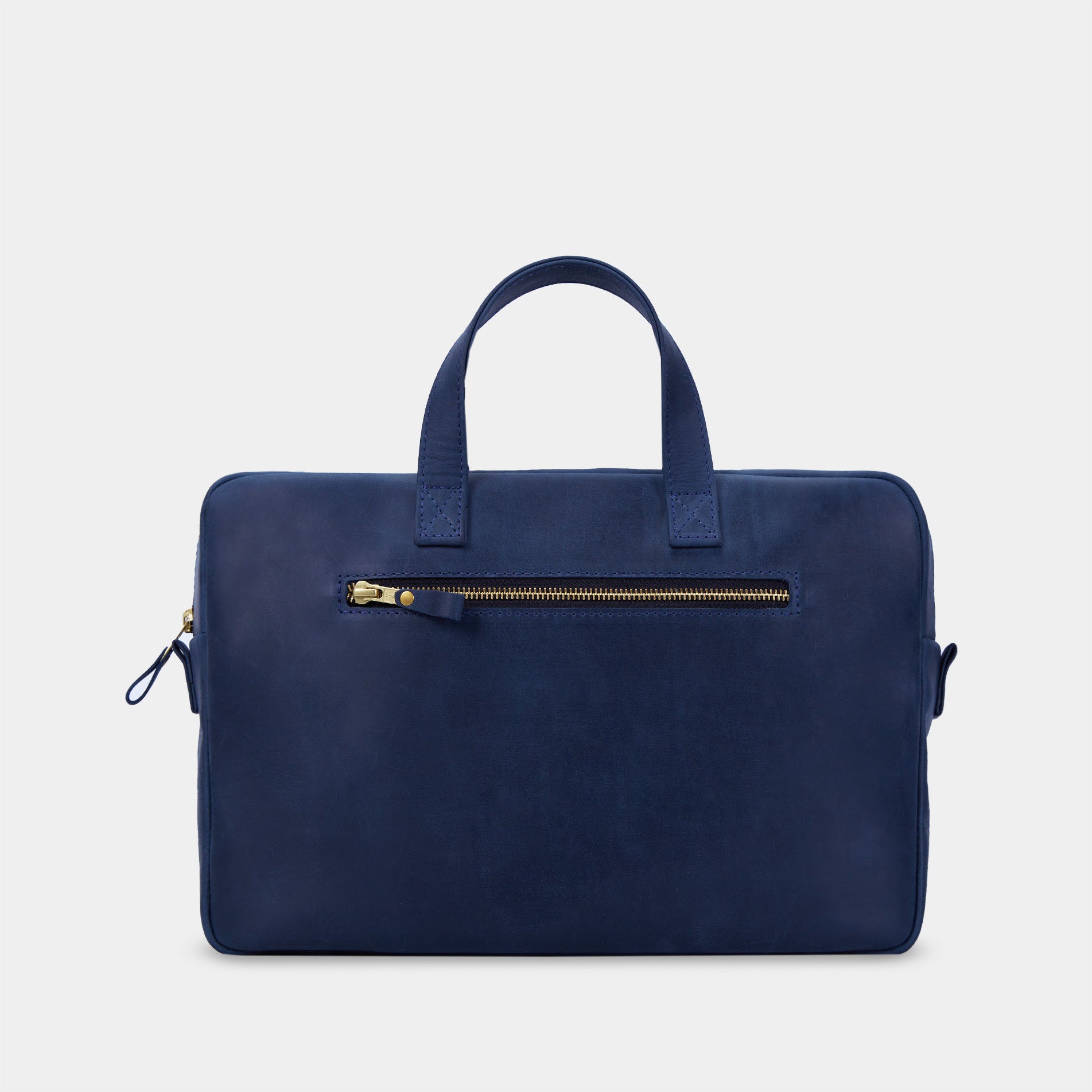 Brief Bag, Blue (vintage)