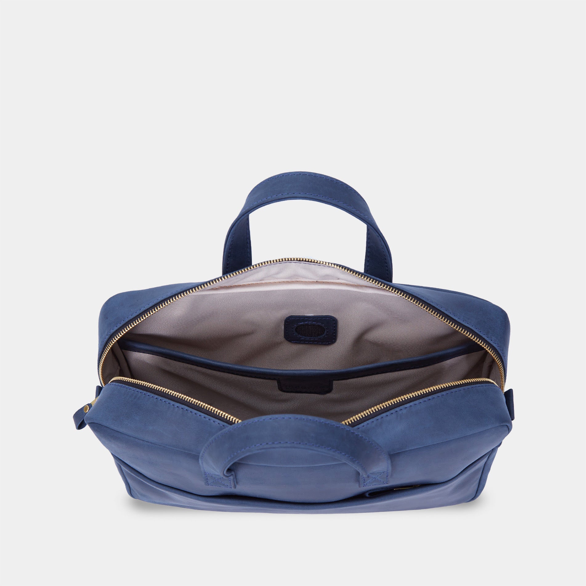 Brief Bag, Blue (vintage)