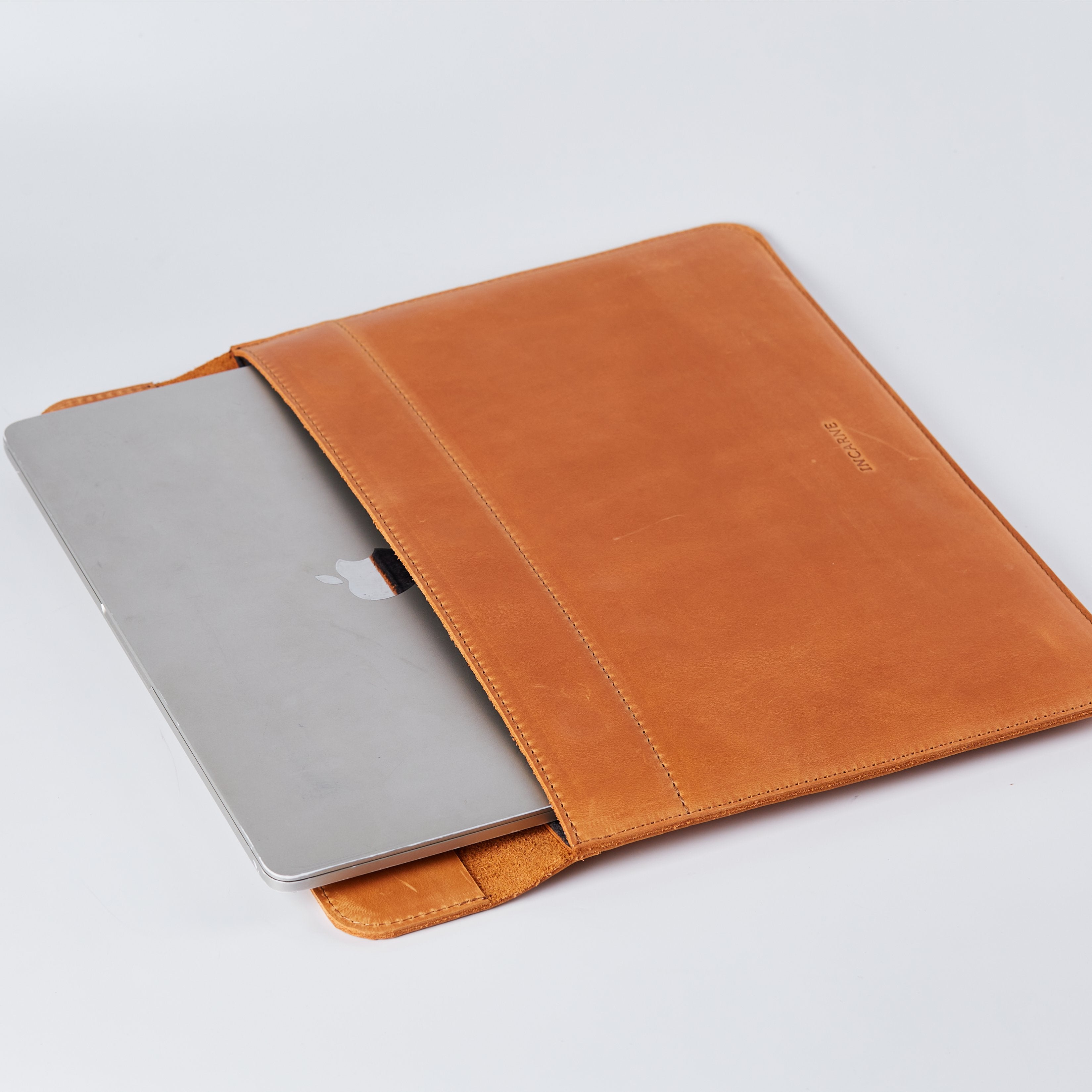Husă pentru laptop Klouz, Cognac (vintage)