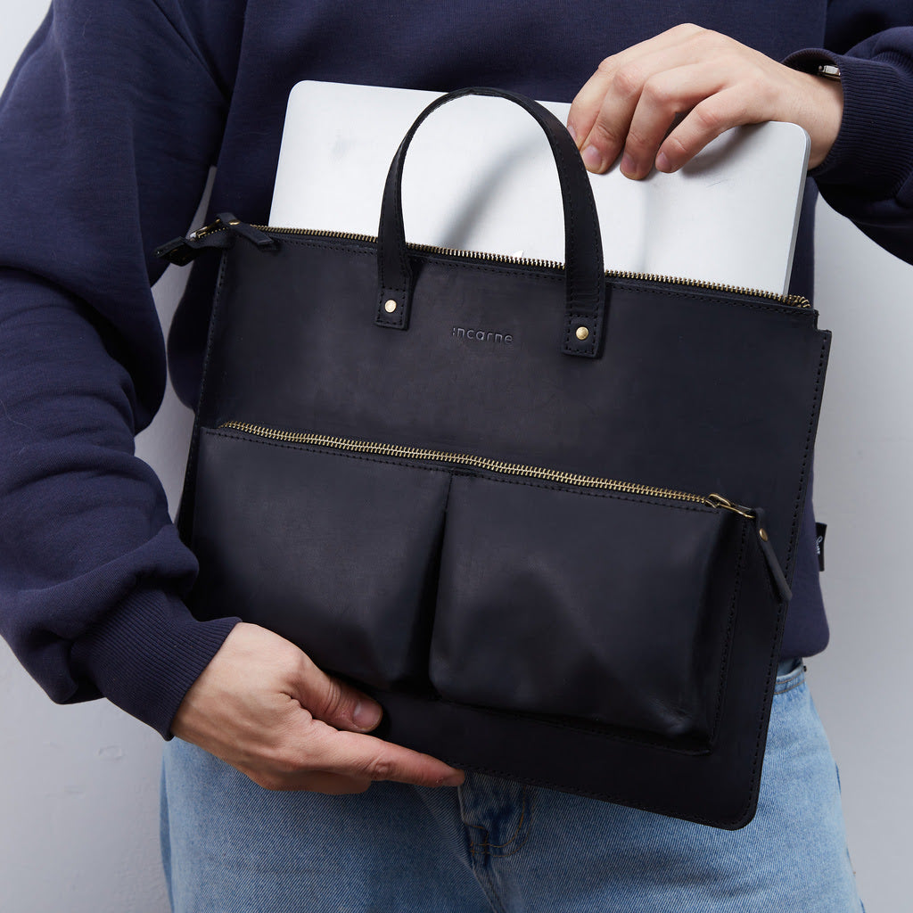 Brave Leather Laptop Sleeve