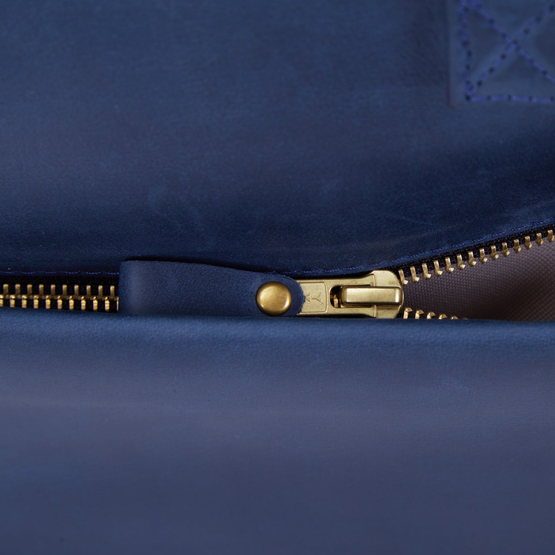 Brief Bag, Blue (vintage)