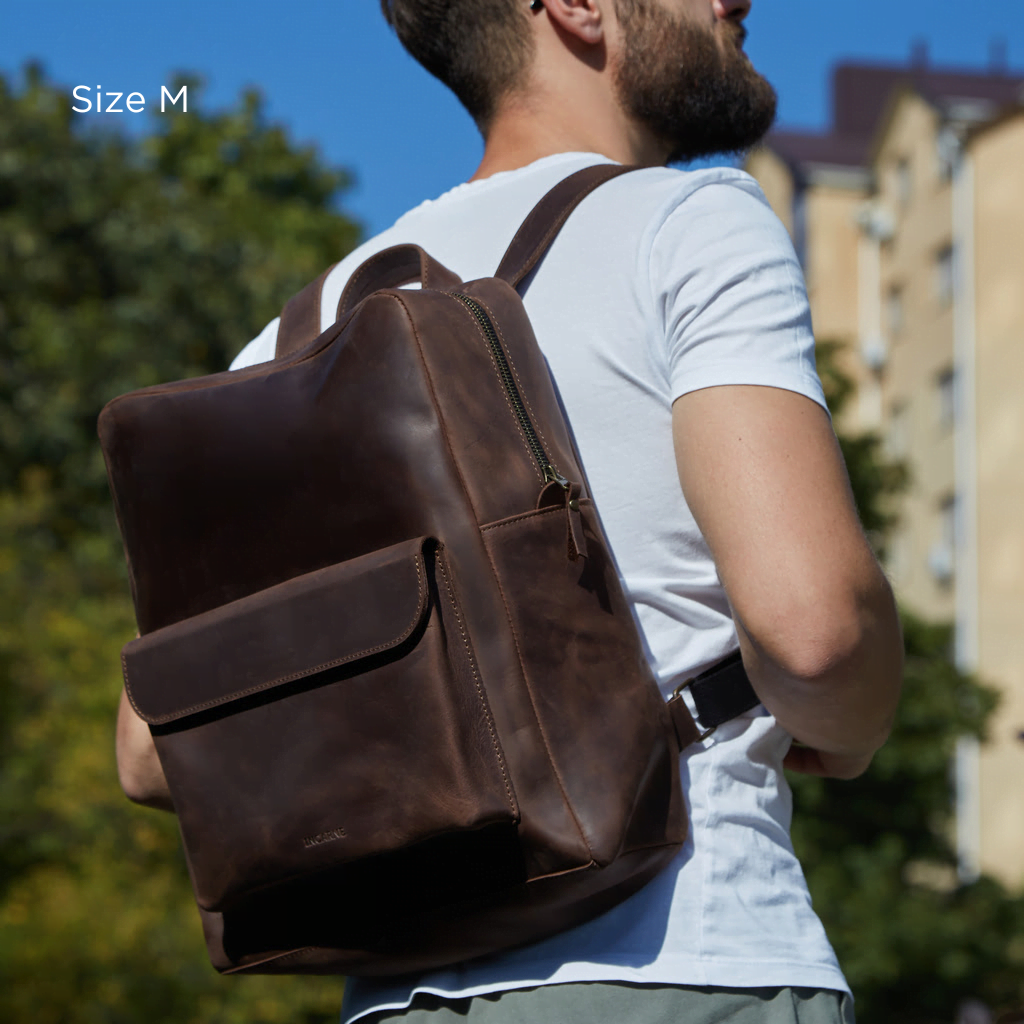 Rucsac din piele Factor
