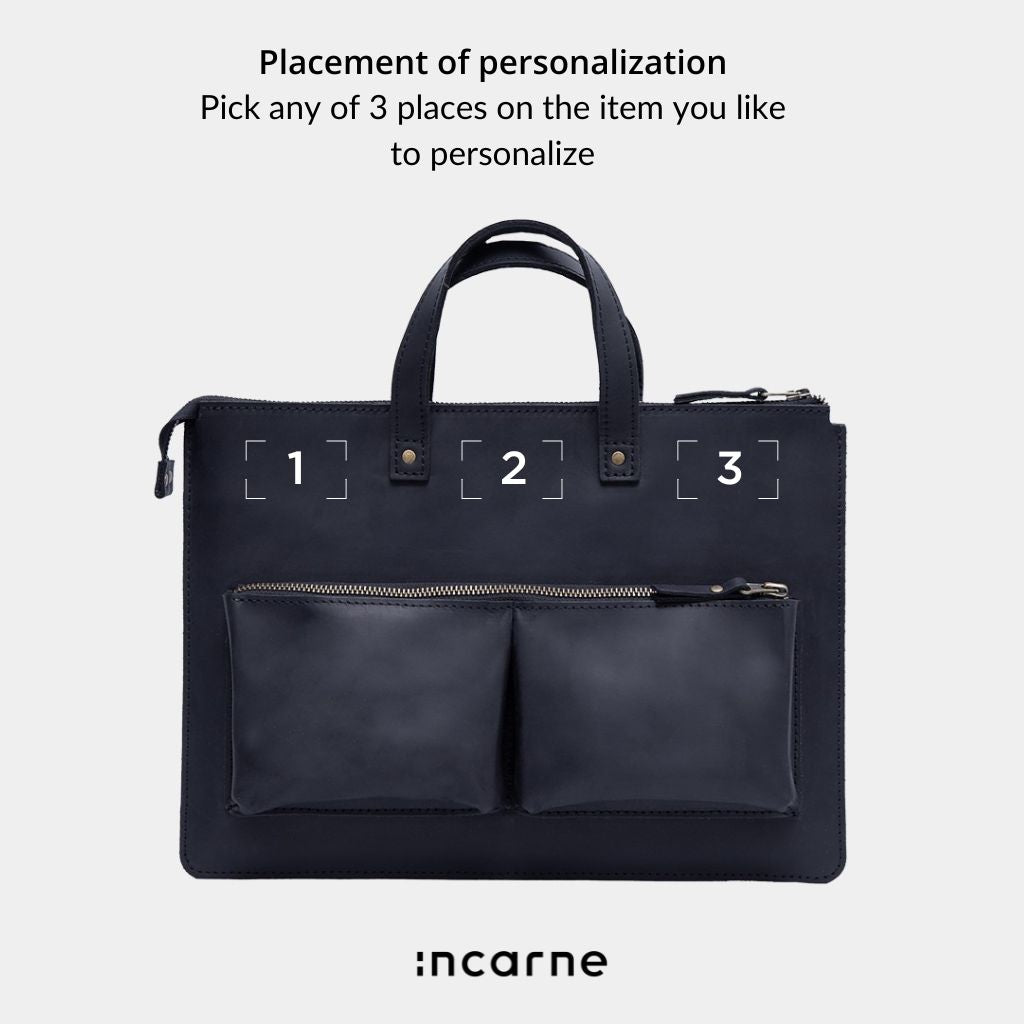 Brave Leather Laptop Sleeve