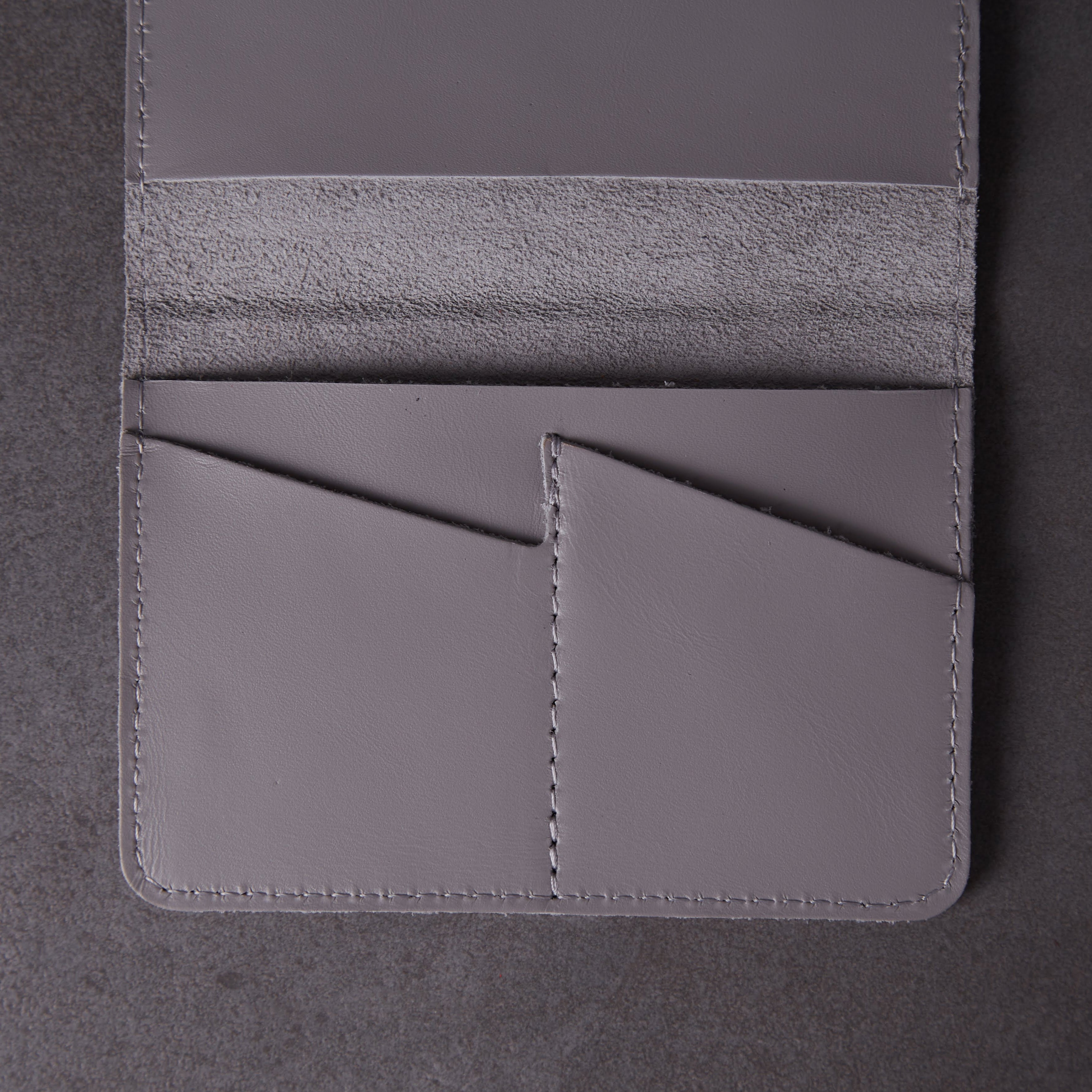 Passport Cover with Pockets Made from Classic Leather