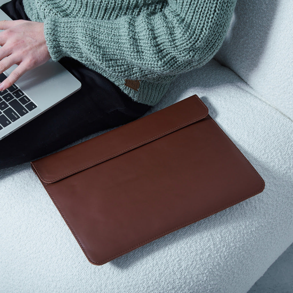 Klouz Laptop Sleeve, Brown