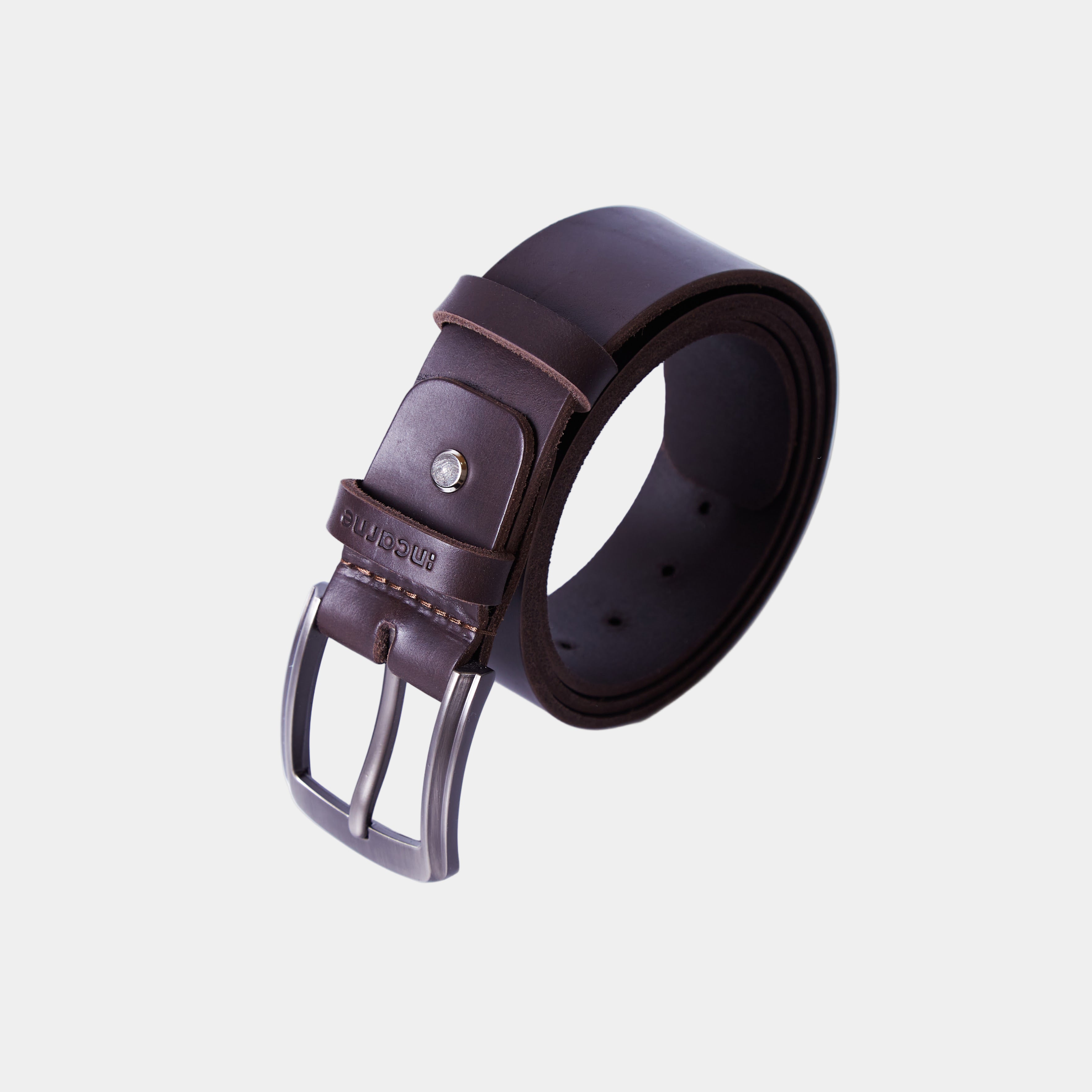 New Parallel Belt, Brown (vintage)