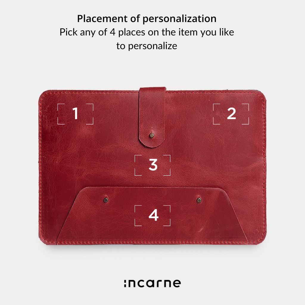 Piele Remarkable 2 mâneci cu suport pentru creion — Oakland