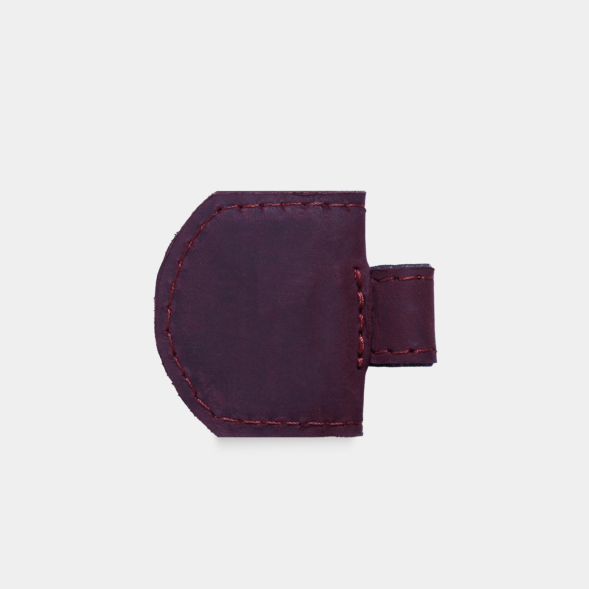 Semn de carte magnetic din piele vintage