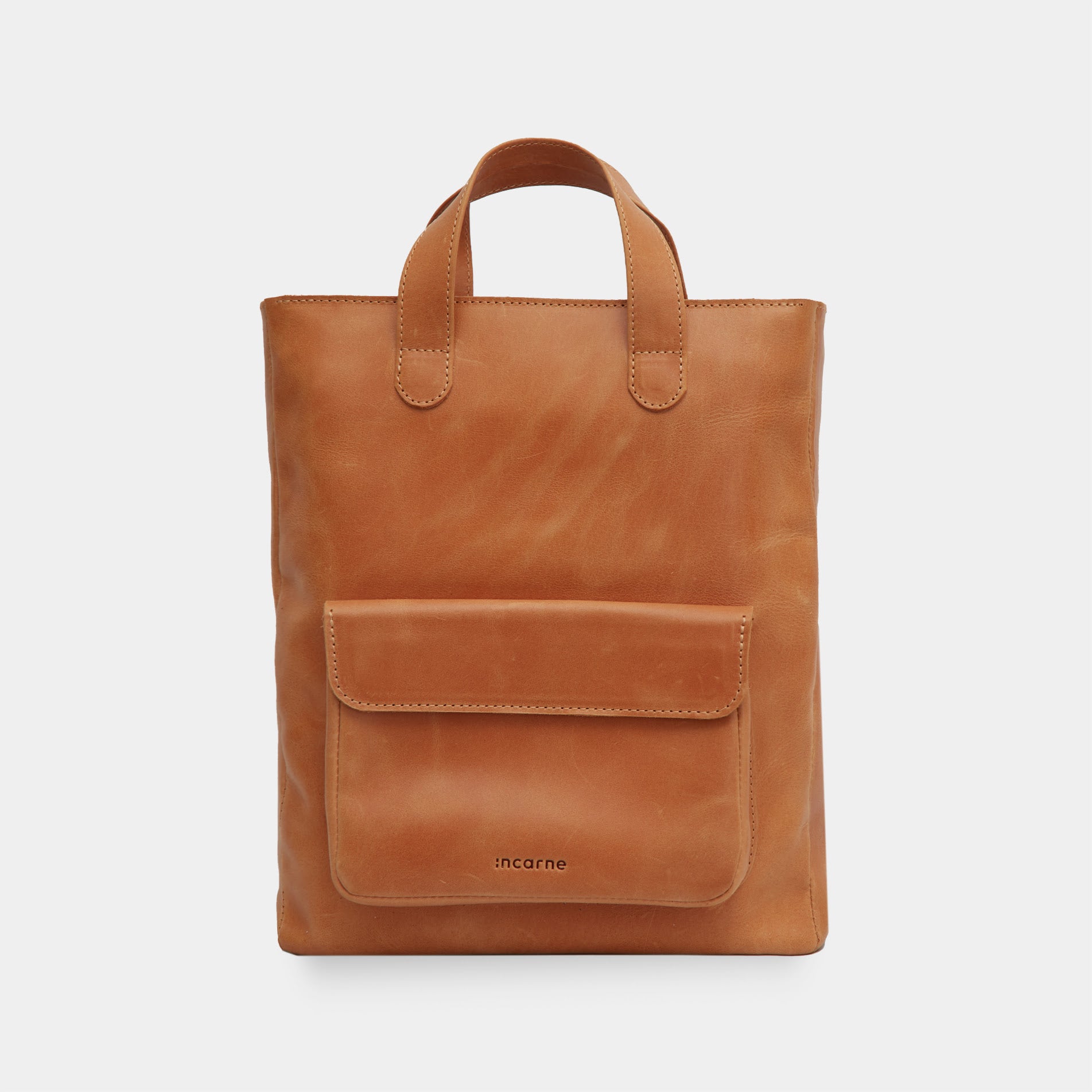 Geantă convertibilă din piele pentru laptop Voyager Long