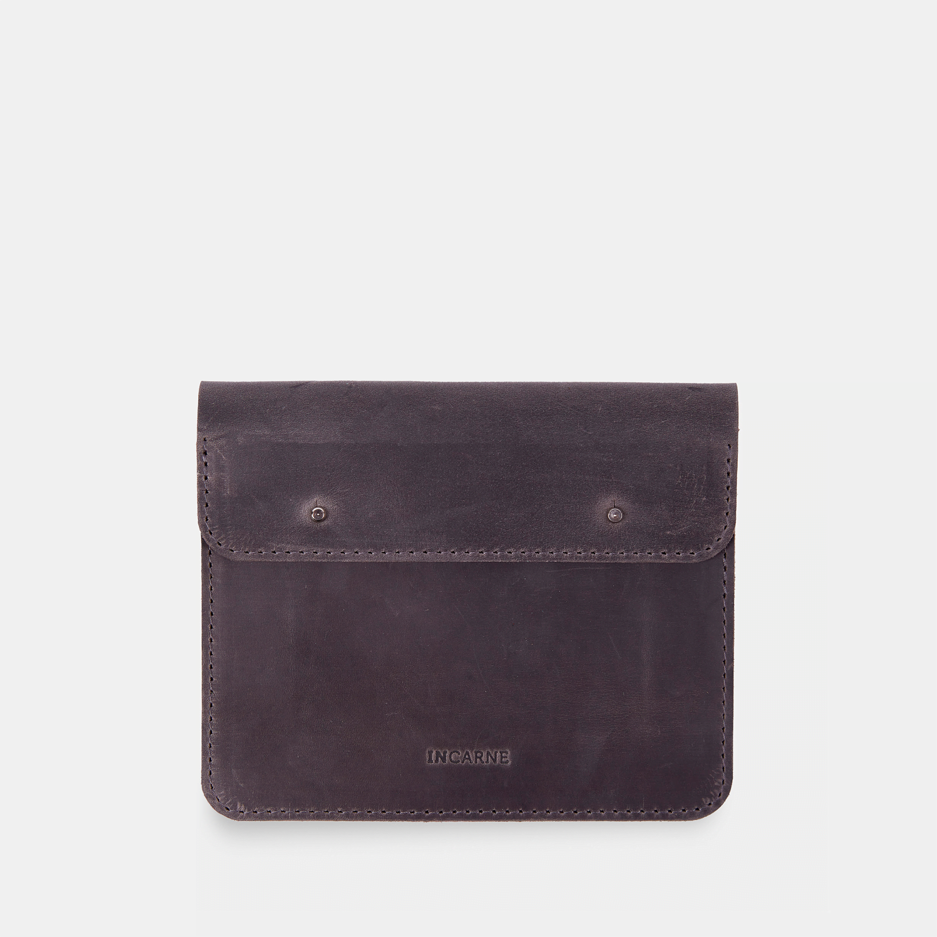 Keep Charger, Cable, and Mouse Organizer in vintage leather