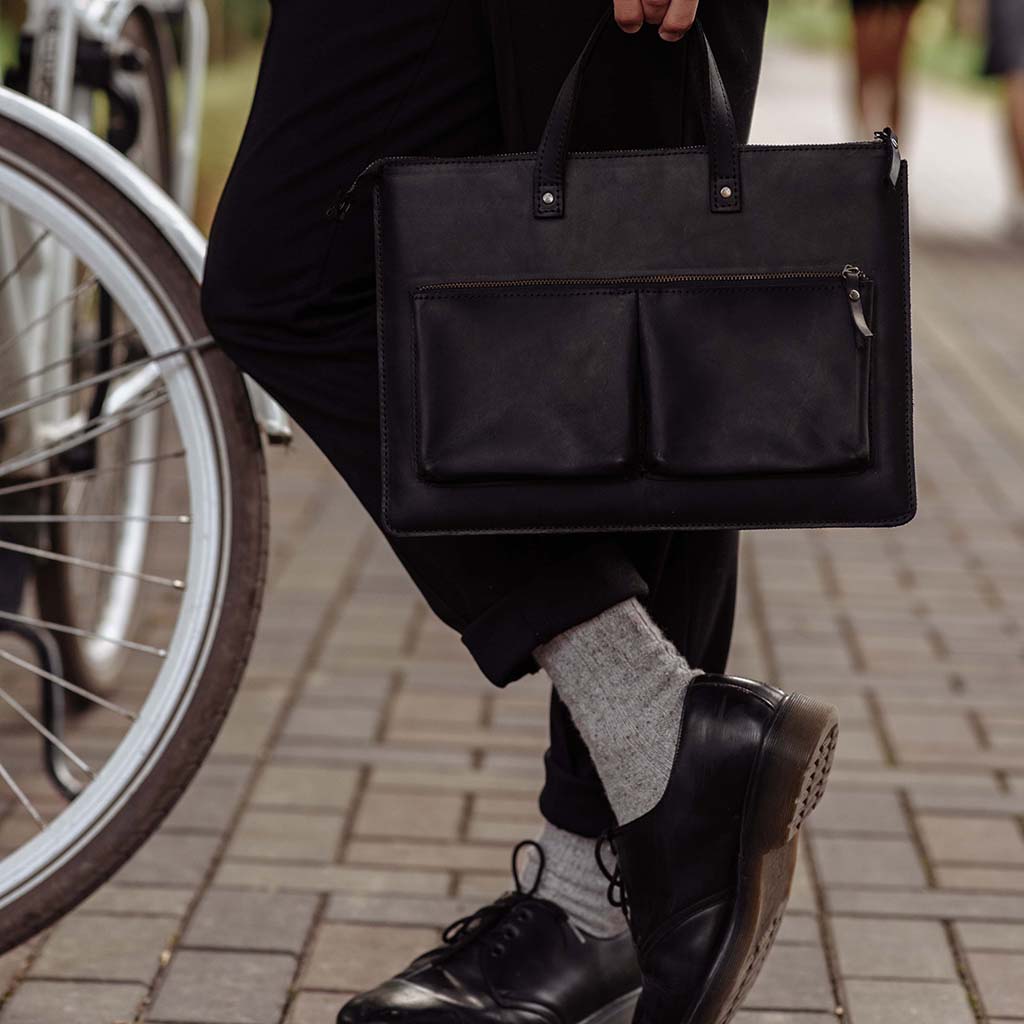Brave Leather Laptop Sleeve
