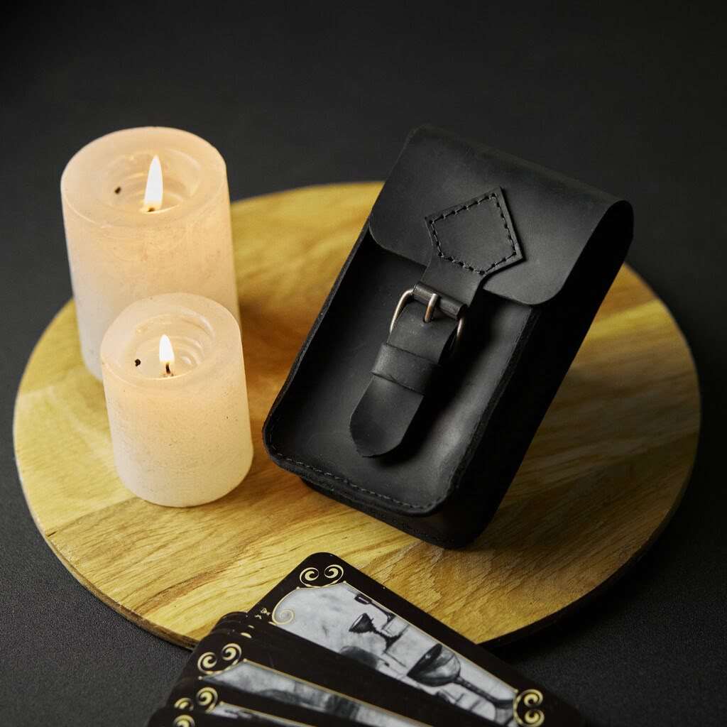 Leather Tarot Holder