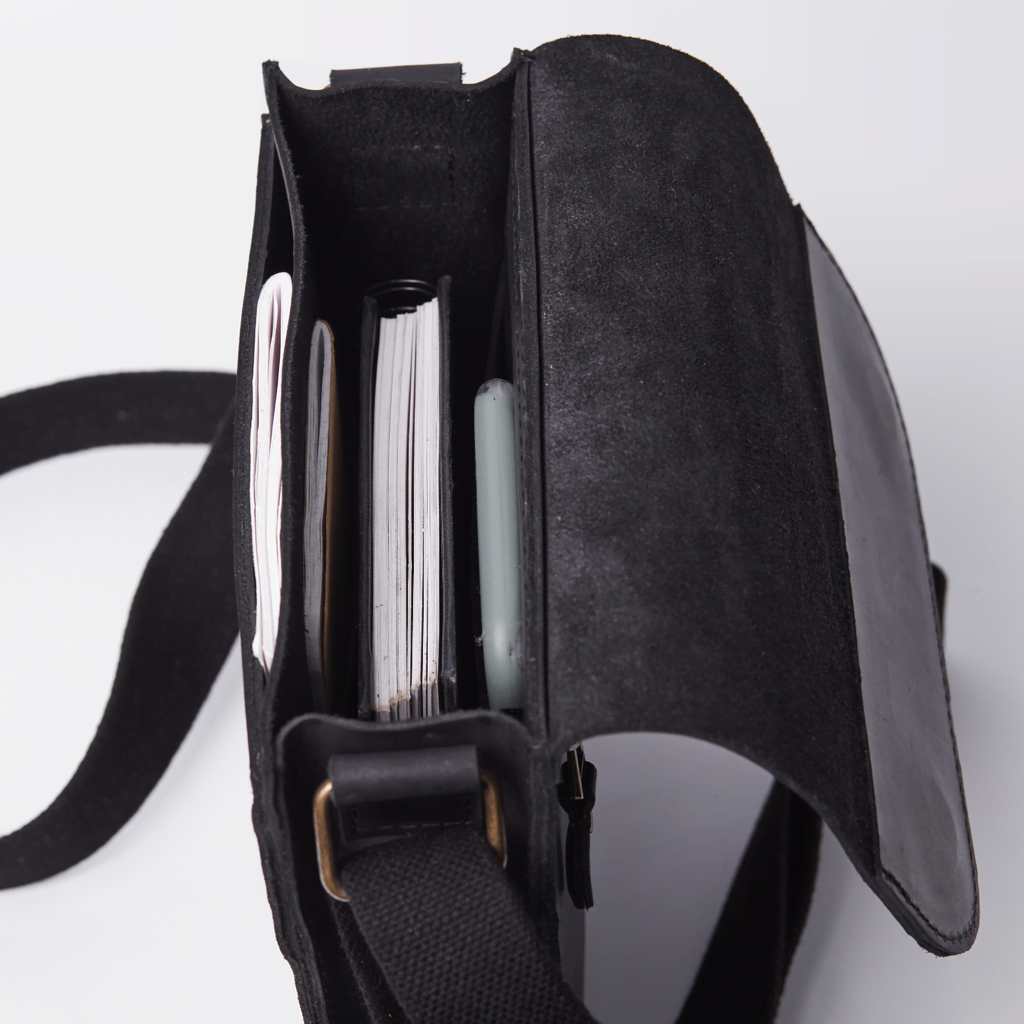 PORTER LEATHER SHOULDER BAG FOR MEN